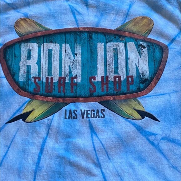 Ron Jon Surf Shop Las Vegas Adult Graphic Print T-Shirt-Blue-Size M-GUC - Picture 6 of 6